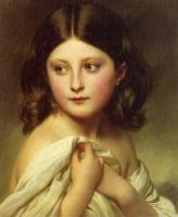 Winterhalter, Franz Xavier - A Young Girl called Princess Charlotte